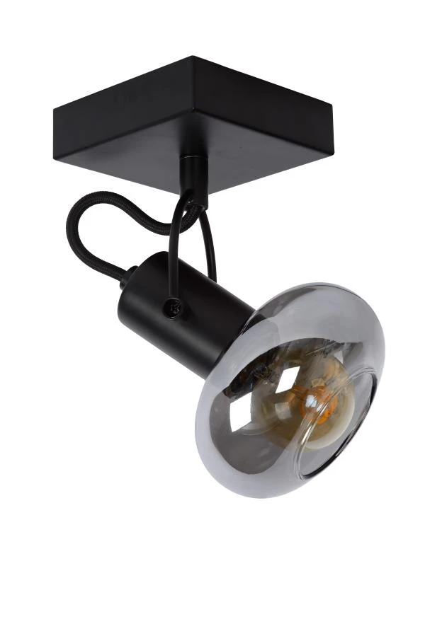 Lucide MADEE - Ceiling spotlight - 1xE14 - Black - turned off